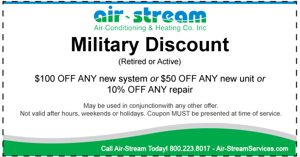 air-stream military discount coupon